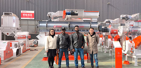 Customers from Ghana visit our factory