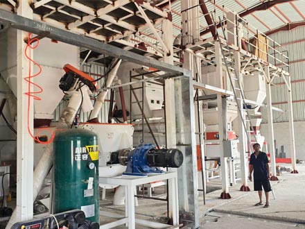 SZLH320 Animal Feed Pellet Production Plant Project in Oman