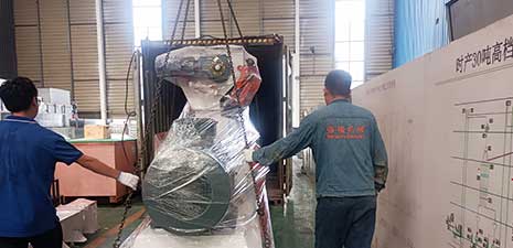Feed Pellet Production Machine packing and shipping