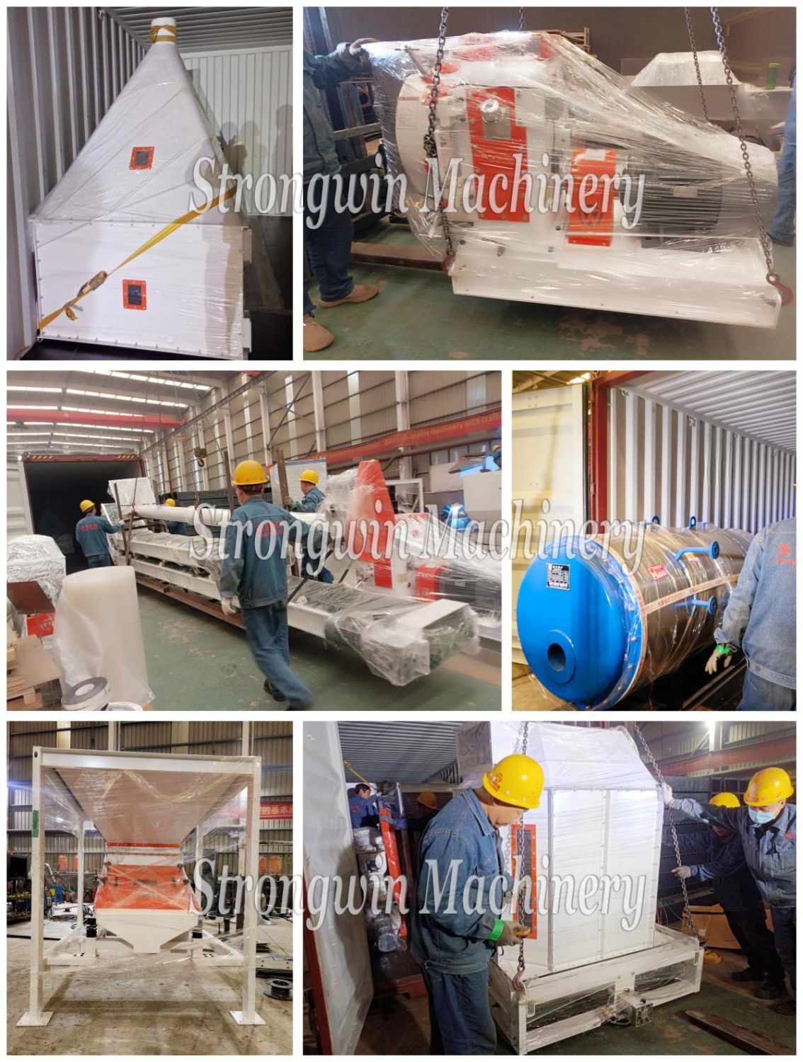 SZLH320 Animal Feed Pellet Plant Equipments Shipped to Peru