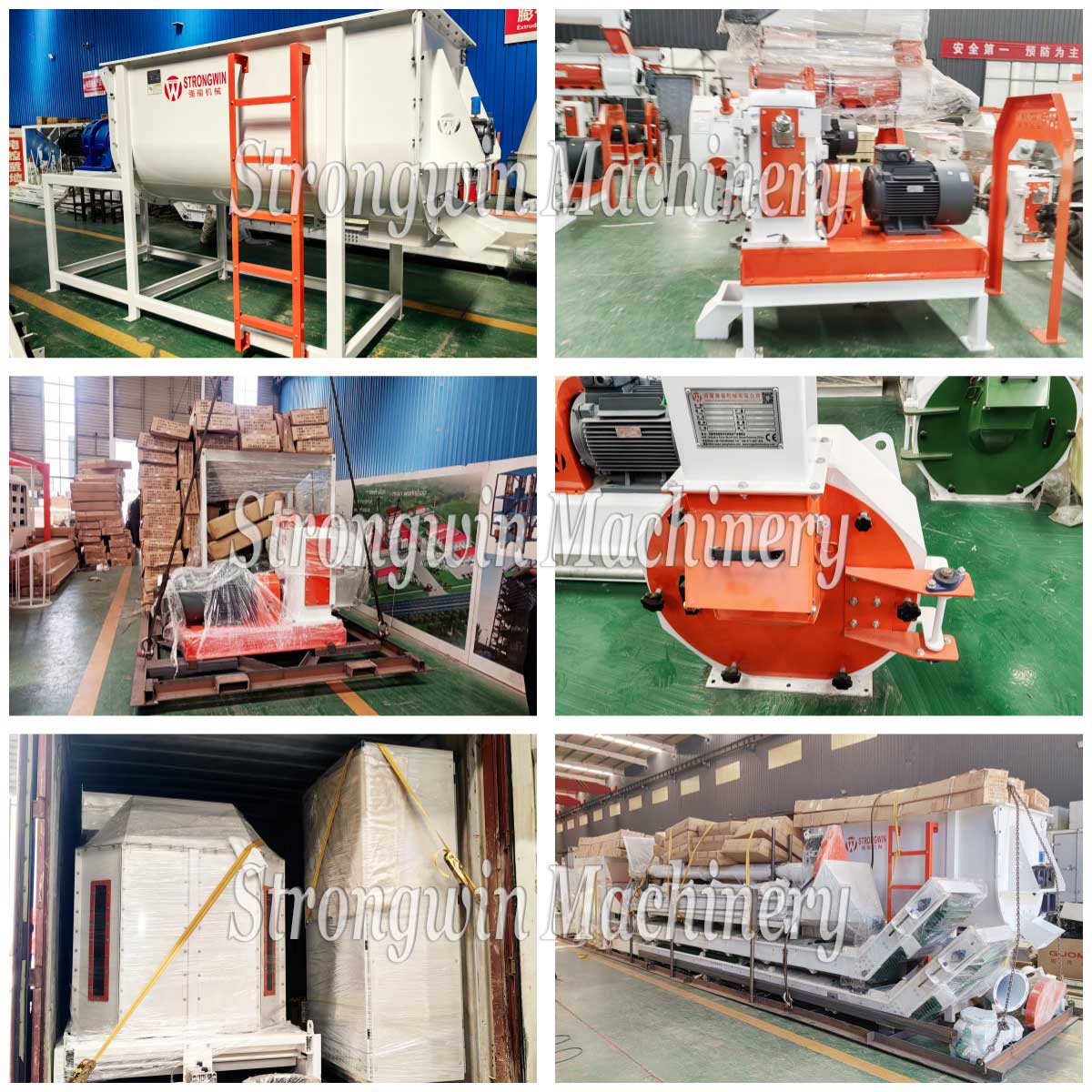 SZLH320 Poultry Feed Pellet Plant Solution Project 2-3t/h