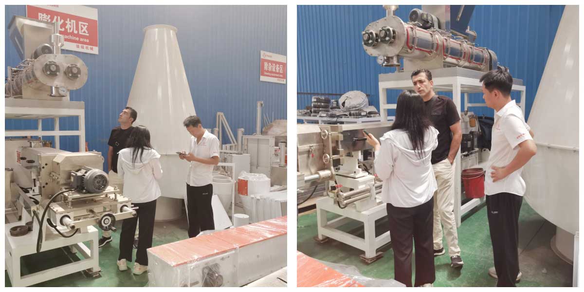 Customers from Iraq visited our factory